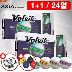 [볼빅]볼빅 골프공 엑시아 루미나 야광 형광볼 2더즌 24알