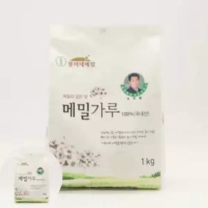 식료품 메밀의 깊은 맛 봉평 메밀가루 1kg
