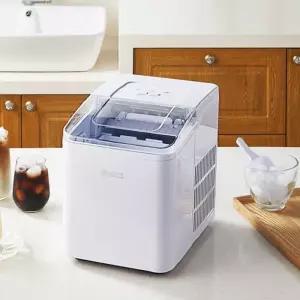 롯데 사무실 휴대용 캠핑용 아이스 메이커 7분 급속제빙 대용량 물탱크 니켈 도금 제빙봉 제빙기