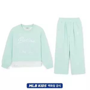 갤러리아 MLB엠엘비키즈 스포티브 애슬레저 레이어드 맨투맨세트(7FS2A0261-43M