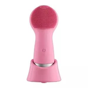 Nautica소닉 진동클렌저 전동 딥 클렌져 실리콘 브러쉬 모공 피지제거 LED 얼굴클렌징 핑크 J689
