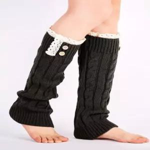 리나 레이스 레그워머 겨울 보온 패션 프릴 발 토시 무릎워머