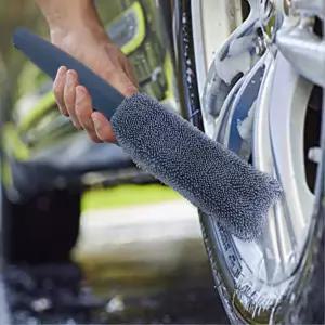 자동차 휠 기스방지 특수원단 세차 브러쉬 타이어세척 휠솔