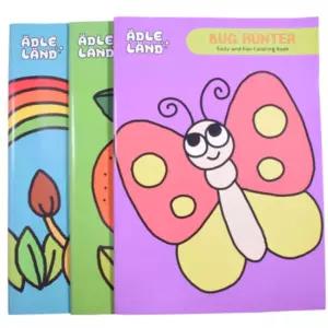 색칠북 그림책 5종 세트 도트 물감 크레용 크레파스 그림