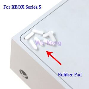 [호환품]Xbox 시리즈 S 교체용 고무 발 패드 하우징 케이스 커버 8 개 = 1 세트