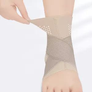 스포츠 발목 보호대 농구 배드민턴 얇은 아대 2P XL 스킨