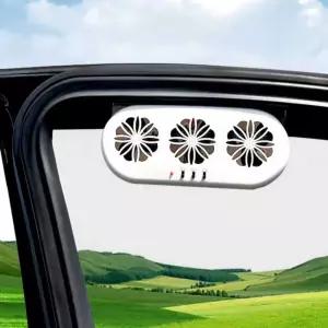 차량용 환풍기 송풍기 배기팬 USB 자동차 쿨러 창문 환기팬 차박