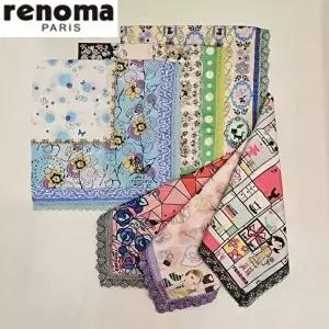 [닥스타올]레노마 ROH6 레노마 남녀1매 나염 손수건6종 택1