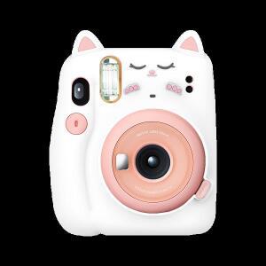 후지필름 인스탁스 미니 11 카메라 적합 실리콘 가방 소프트 큐트 Q 총알 보호 케이스 고양이