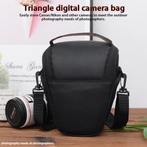 어깨끈이 포함 DSLR 미러리스용 방수 카메라 가방 휴대용 야외 사진 케이스 캐논 니콘 소니