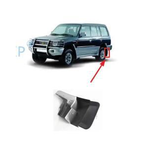 Pajero V33 MR776022 사이드 범퍼 코너 커버용 와이드 바디 리어 머드가드 보드 몬테로 휠 5 도어 2개