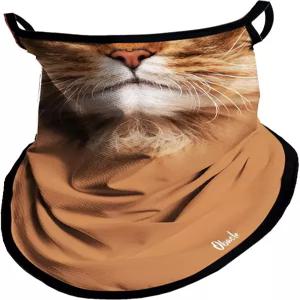 남성용 오바클 반다나 페이스 마스크 이어 루프 넥 게이터 스카프 커버