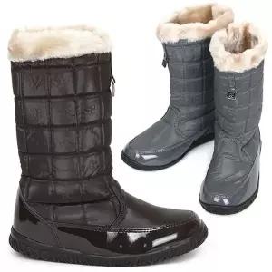 여성 털부츠 방한 미들 패딩부츠 WFGS849