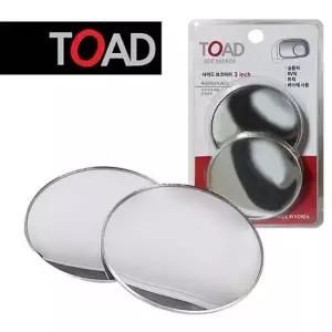 토드344 테이프식 76mm대형 사이드 보조미러 차량거울 보조거울 차량용 자동차 차량용품