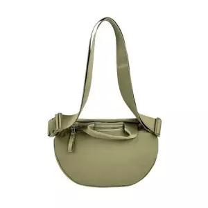 [하프클럽/]캐주얼 반달 힙색 여성 크로스백 데일리 숄더가방