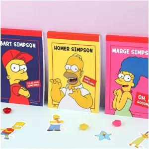 희망노트 심슨 A5 노트패드 (3종 택1) 노트 메모지 공책 준비물 학습준비물