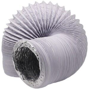 흡음 후드 자바라 길이 7미터 파이프 관 호일 흡음덕트 후드자바라 80mmx8m 알루미늄 80M PVC 내경 환기 지름