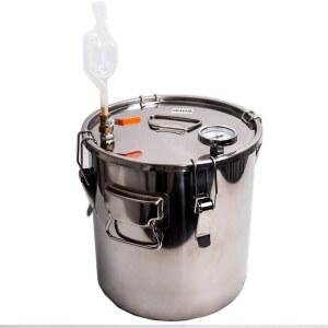 와인 주 항온 A 대용량 발효조 304 12L 증기 M45 스틸 8K 25L 75L 스텐 발효통