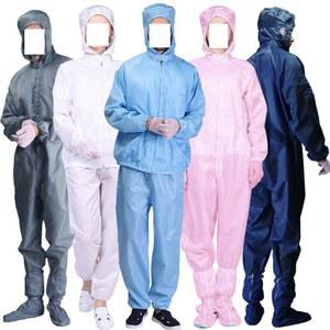 지퍼 남성 위생 정전기방지복 점프수트 도장 반팔 블루후드분체/빅아집업 여름방진복 수트 크린룸 S 빅사이즈 방진복