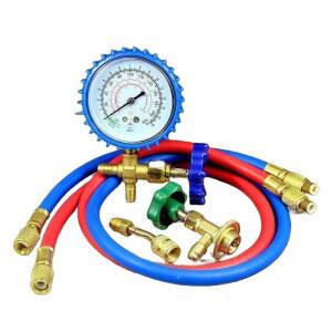 R22 충전 불소 에어컨 밸브 R410A 저압 호스 게 R410 자동차에어컨 1m 자동차 가스 세이프티