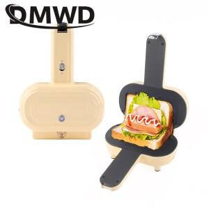 카모식 양면 씰 프레스 샌드위치 기계 미니 타코 부리또 베이킹 팬 그릴 아침 식사 메이커 빵 핫도그 토스