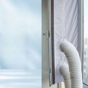 개조키트 미닫이창용 클래식화이트 산업용 2m 패널 싱글 듀얼호스 듀얼덕트 이동식에어컨 F32 이동식냉풍기