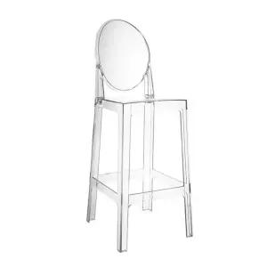 고스트 바체어 인테리어 투명 사각 미니멀 카페 의자