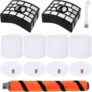 샤크 APEX 듀오클린 트 어웨이 AX950 AX951 AZ1002 AZ1000W 블랙 필터 2개 폼 펠트 4개 브러쉬 롤 1개 부품