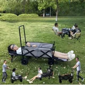 접이식 미니 트레일러 소형 휴대용 캠핑카 접는침대 평상형침대