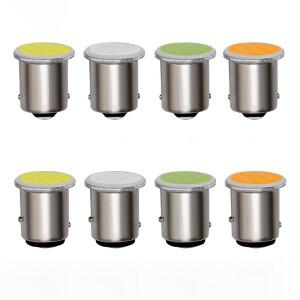 루보식 1PCS P21/5W Ba15S 1156 LED 전구 BAY15D 방향 지시등 12V 6000K 흰색  밝은 자동차 브레이크 주차