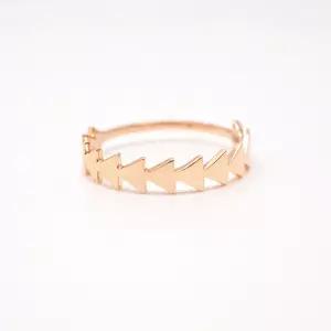 [오팔하우스]오팔하우스14k 트라이앵글 민자 반지 OPDLR1761