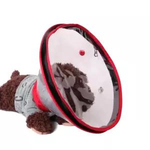 더곳트 강아지 산소마스크 깔때기 고양이 투명 넥카라 산소