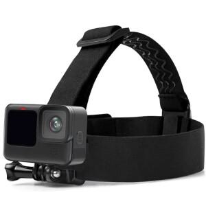 GOPRO호환 13 12 11 용 휴대폰 클립 홀더가있는 헤드 스트랩 마운트 밴드 ta360 X3 X4  SJ4000 DJI호환 OSM