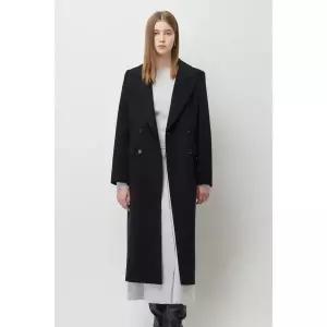 [시슬리](하남점)캐시미어 테일러드 더블 롱 코트 SACT35561