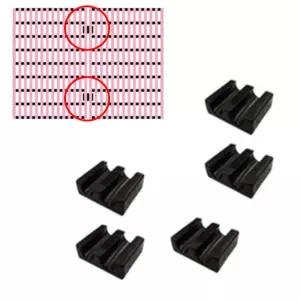 욕실 화장실 미끄럼방지 매트 연결고리 5개 1세트 욕실발판 욕실발매트