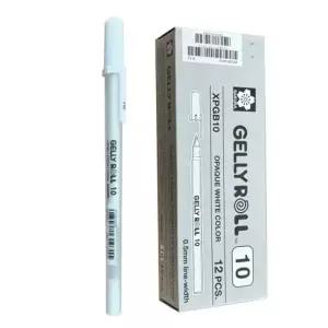 (사쿠라) 겔리롤펜 파인 XPGB 50 (화이트)/1.0mm 타(12개입) 부품 소모품 자재