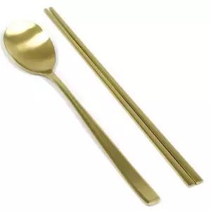 썬밀러 수저세트 24종 고급 무광 밀러 골드 젓가락 (WFK9T20)