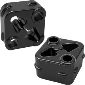 후방 배기 파이프 지지대 솔레이터 - 2019-2025 램 1500(3.0L 3.6L 5.7L 6.2L)과 호환 머플러 고무 행거