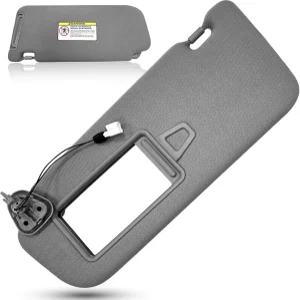 운전석 왼쪽 선바이저 교체용 현대 산타페 2006-2009 선쉐이드 라이트 852100W110J4 그레이(왼쪽(회색)