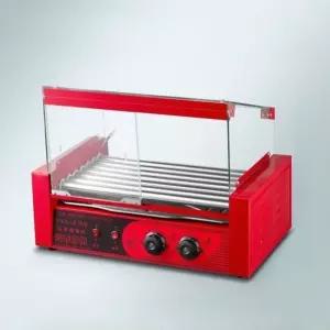 소시지기계 전기 진열대 거치대 쇼케이스 보온 소세지 온열 조명등 이중 온도조절 강화유리