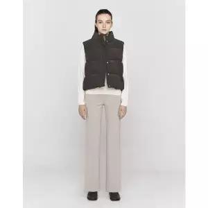 지오다노 NEW 여자 밍크기모 슬림 스트레이트 풀밴딩 팬츠 415925