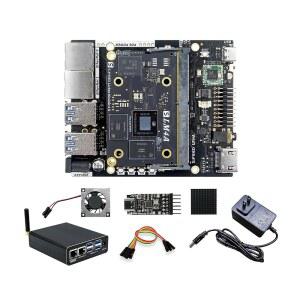 LichePi 4A 64비트 LPDDR4X 16GB RISC-V 싱글 보드 컴퓨터, 리눅스 IoT 개발 보드, TH1520 C910x4 2.0GHz CPU 4TOPS NPU, 온보드 WiFi4 BT5 듀얼 기가비트 이더넷 포트, 안드로이드 데비안 지원