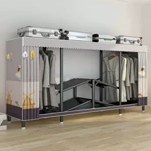 간편 옷장 접이식철제옷장 조립식 기숙사 자취방 철제 강판접이식 장롱 원룸