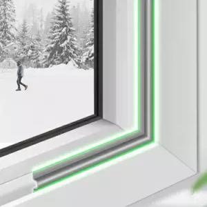 외풍차단 창문 문풍지 2M 2color 틈새막이 방음 방풍 샷시