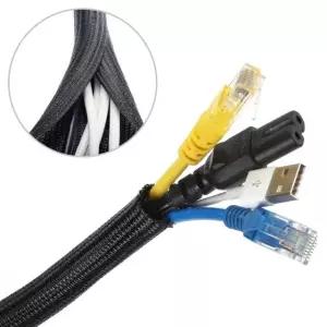 고품질 13mm튜브 케이블커버 충전기선 13mm 전선가리개 3m 전선고정 (WFK9YZA)