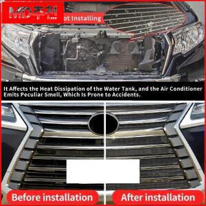 Lexus LX570 2008-2022 2021 튜닝 외관 수정 액세서리 LX 전면 그릴 모기 모래 방지