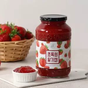 다무까 초록원 딸기잼 1kg 딸기청 과일청 과일잼 2249077 J