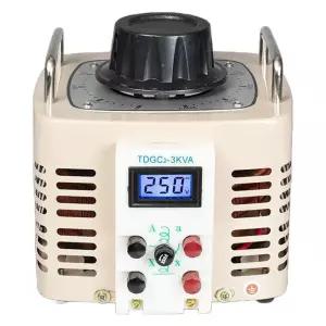 슬라이닥스 변압기 닥상 디스플레이 포인터테이블 조절할수있는 전압조절기