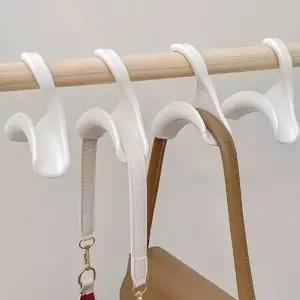 모자 가방 핸드백 스카프 벨트 넥타이 정리 걸이 화이트 (WFKAEWS)