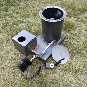 폐유난로 온실 열풍기 효율적인 히팅기 농업용 사육장 대포